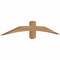 Ekena Millwork Bellingham Timber Gable Bracket, Western Red Cedar, 60"W x 10"H x 3 1/2"D x 3 1/2"F, 4/12 Pitch GBW060X10X0404BEL00SWR - alternate 4